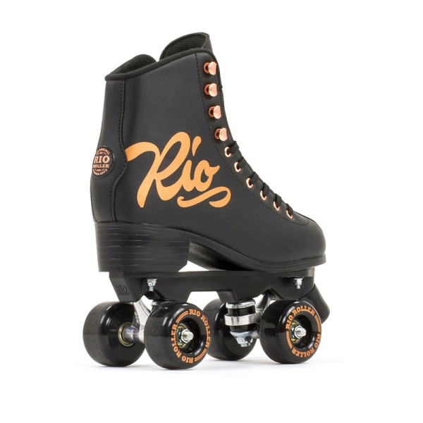 PATINS RIO ROLLERS ROSE BLACK