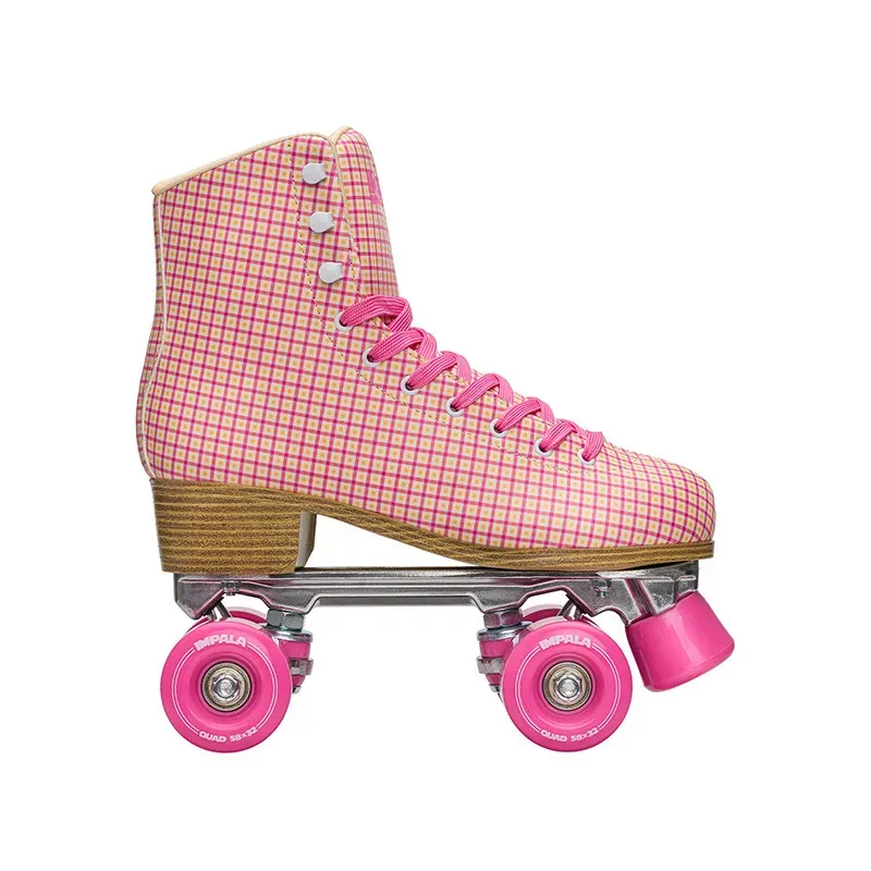 Patins Impala Tartan Rose | Achat En Ligne | Jack'n Roll Patins Impala Tartan Rose | Achat En Ligne | Jack'n Roll