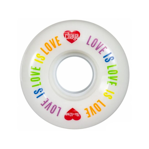 ROUES CHAYA LOVE IS LOVE 62MM (X4)