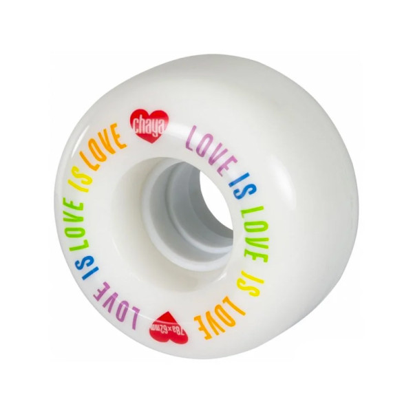 ROUES CHAYA LOVE IS LOVE 62MM (X4)