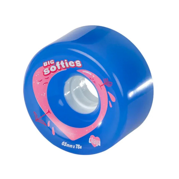 ROUES CHAYA BIG SOFTIES 65MM