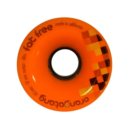 Roues Orangatang Fat Free (x4) | Roue Cruiser | Jack'n Roll Roues Orangatang Fat Free (x4) | Roue Cruiser | Jack'n Roll