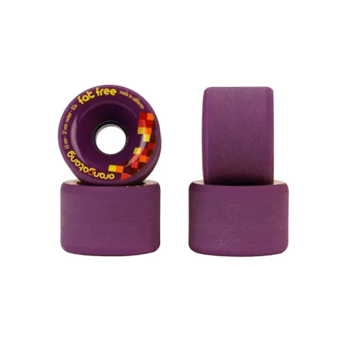 Roues Orangatang Fat Free (x4) | Roue Cruiser | Jack'n Roll Roues Orangatang Fat Free (x4) | Roue Cruiser | Jack'n Roll