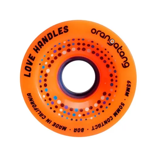 Roues Orangatang Love Handles 65mm (x4) | Roue Cruiser | Jack'n Roll Roues Orangatang Love Handles 65mm (x4) | Roue Cruiser | Jack'n Roll