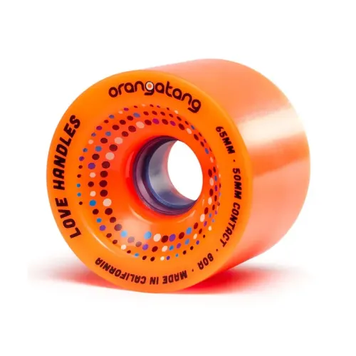 Roues Orangatang Love Handles 65mm (x4) | Roue Cruiser | Jack'n Roll Roues Orangatang Love Handles 65mm (x4) | Roue Cruiser | Jack'n Roll