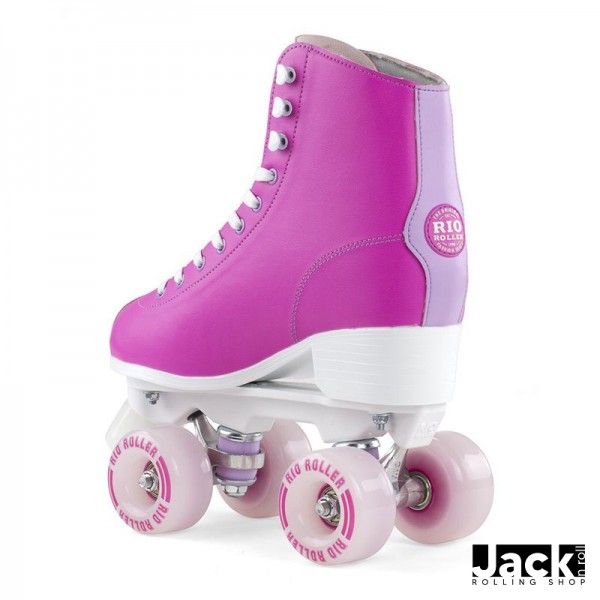 PATINS RIO ROLLERS SCRIPT PINK