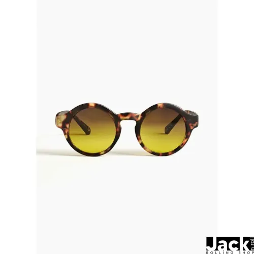 LUNETTES SZADE LAZENBY - Spiced chesnut / Unmellow yellow