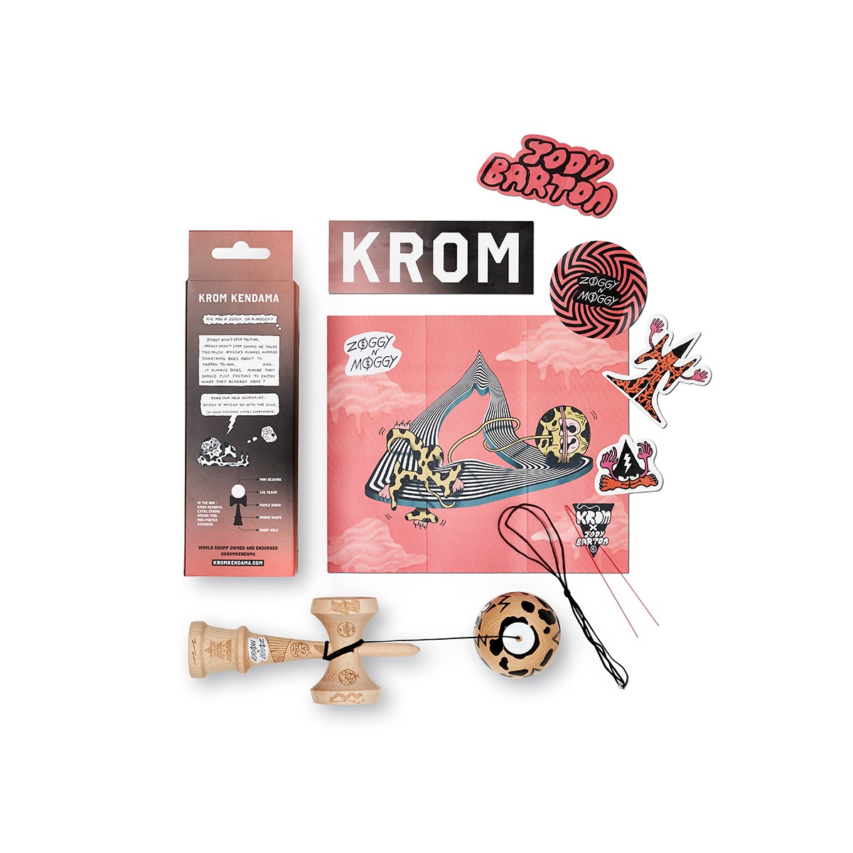 Kendama Krom Zoggy & Moggy | Achat En Ligne | Jack'n Roll Kendama Krom Zoggy & Moggy | Achat En Ligne | Jack'n Roll