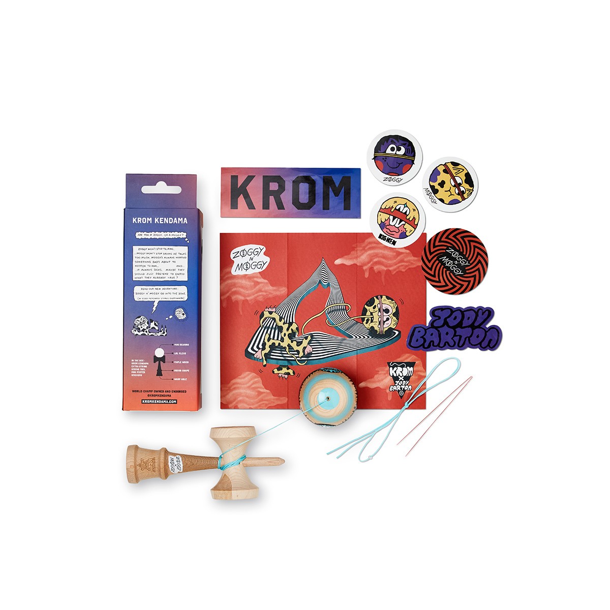 Kendama Krom Zoggy & Moggy | Achat En Ligne | Jack'n Roll Kendama Krom Zoggy & Moggy | Achat En Ligne | Jack'n Roll