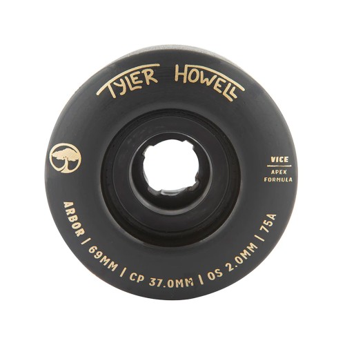 Roues Arbor Vice Tyler Howell 69mm (x4) | Roue Longboard | Jack'n Roll