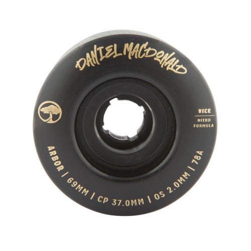 Roues Arbor Vice Daniel Macdonald 69mm (x4) | Roue Longboard | Jack'n Roll Roues Arbor Vice Daniel Macdonald 69mm (x4) | Roue Longboard | Jack'n Roll
