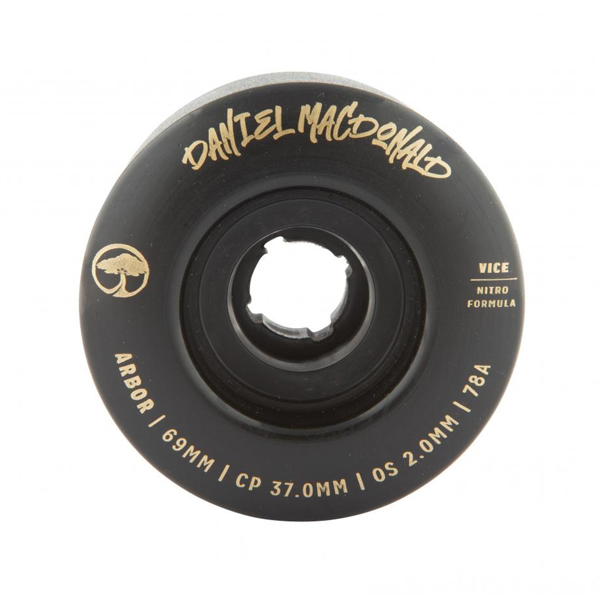 Roues Arbor Vice Daniel Macdonald 69mm (x4) | Roue Longboard | Jack'n Roll