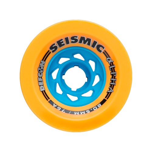 Roues Seismic Alpha 80.5mm (x4) | Roue Longboard | Jack'n Roll