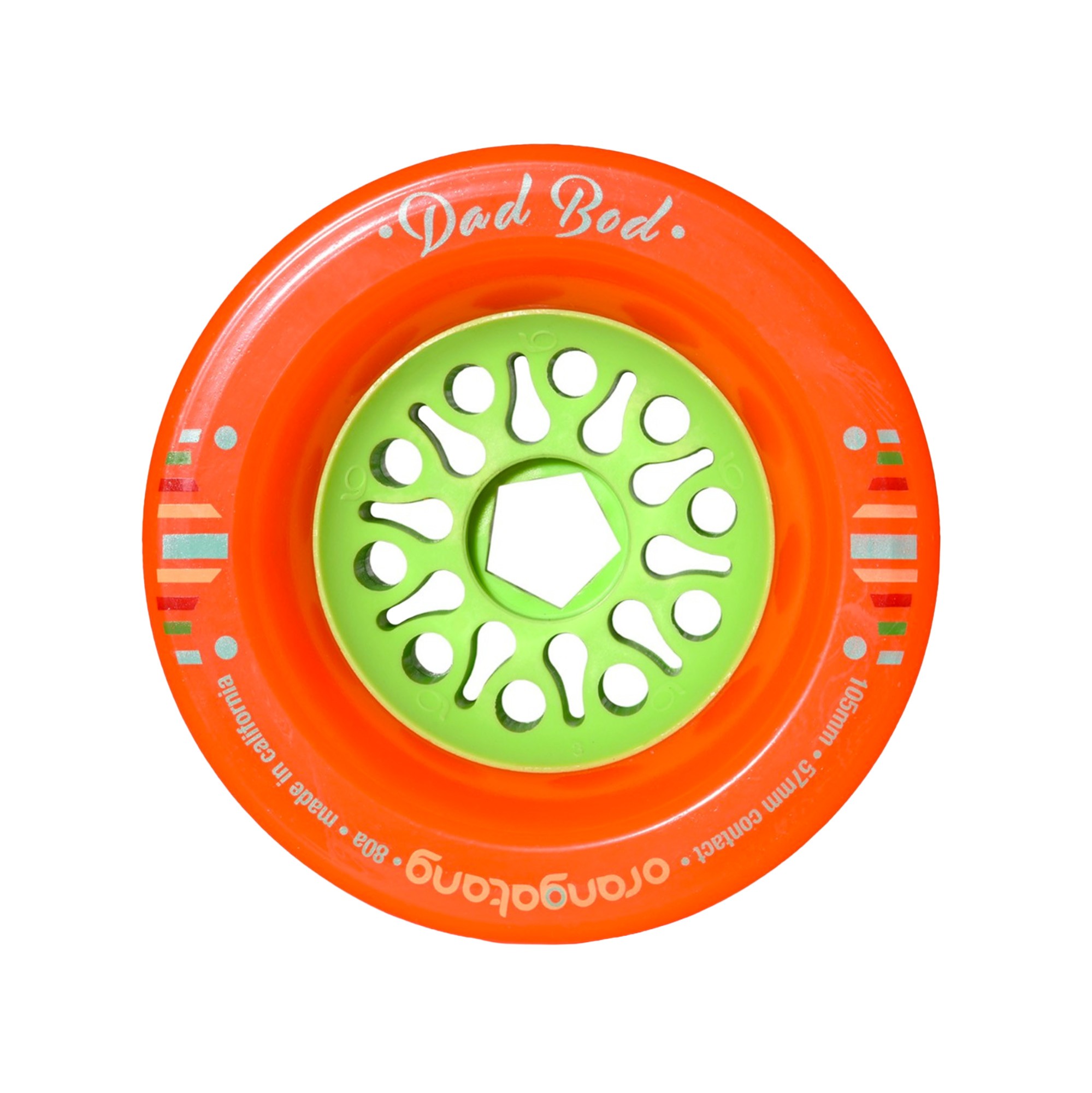 Roues Orangatang Dad Bod (x4) | Roue Longboard | Jack'n Roll Roues Orangatang Dad Bod (x4) | Roue Longboard | Jack'n Roll
