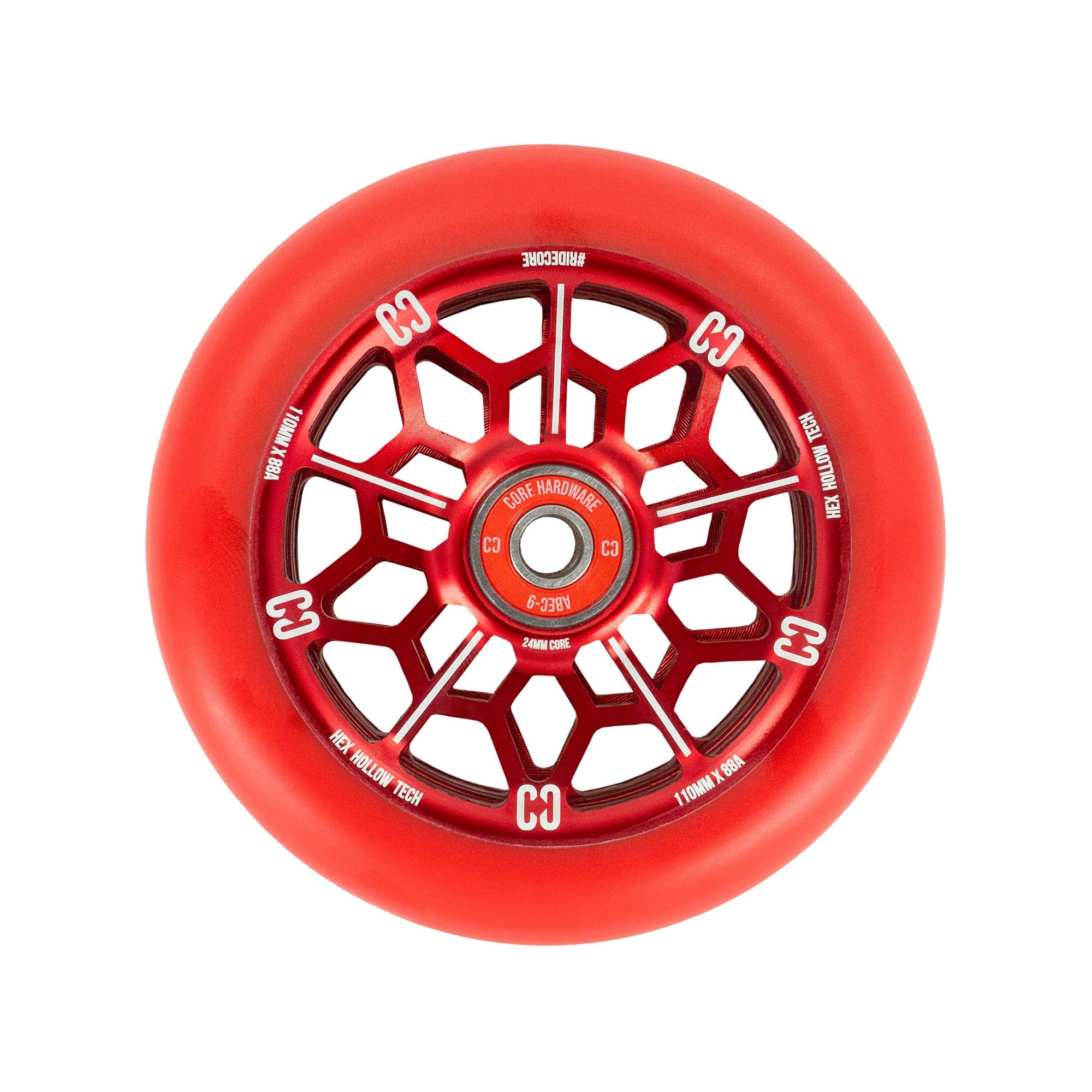 Roue Core Hex Hollow 110mm | Trottinette Freestyle | Jack'n Roll