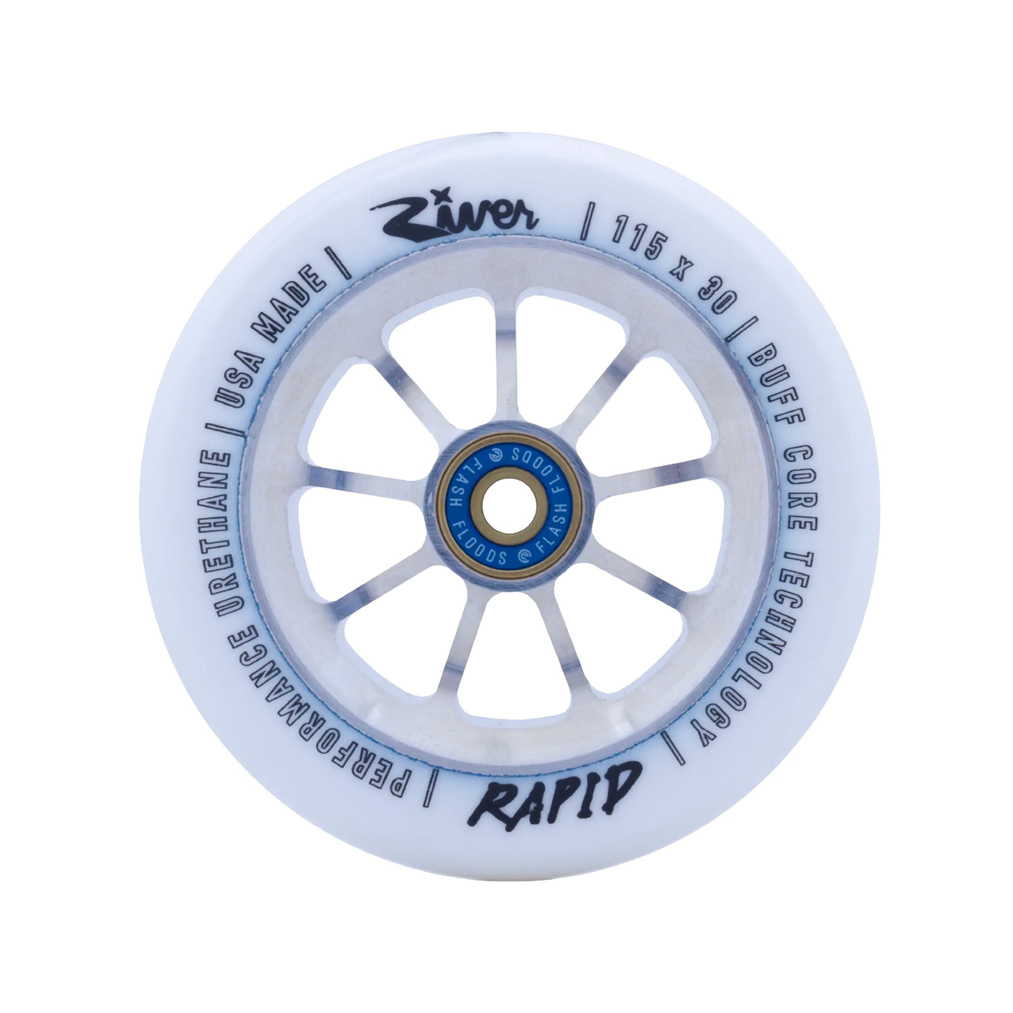 ROUES RIVER RAPID 115MM (X2)