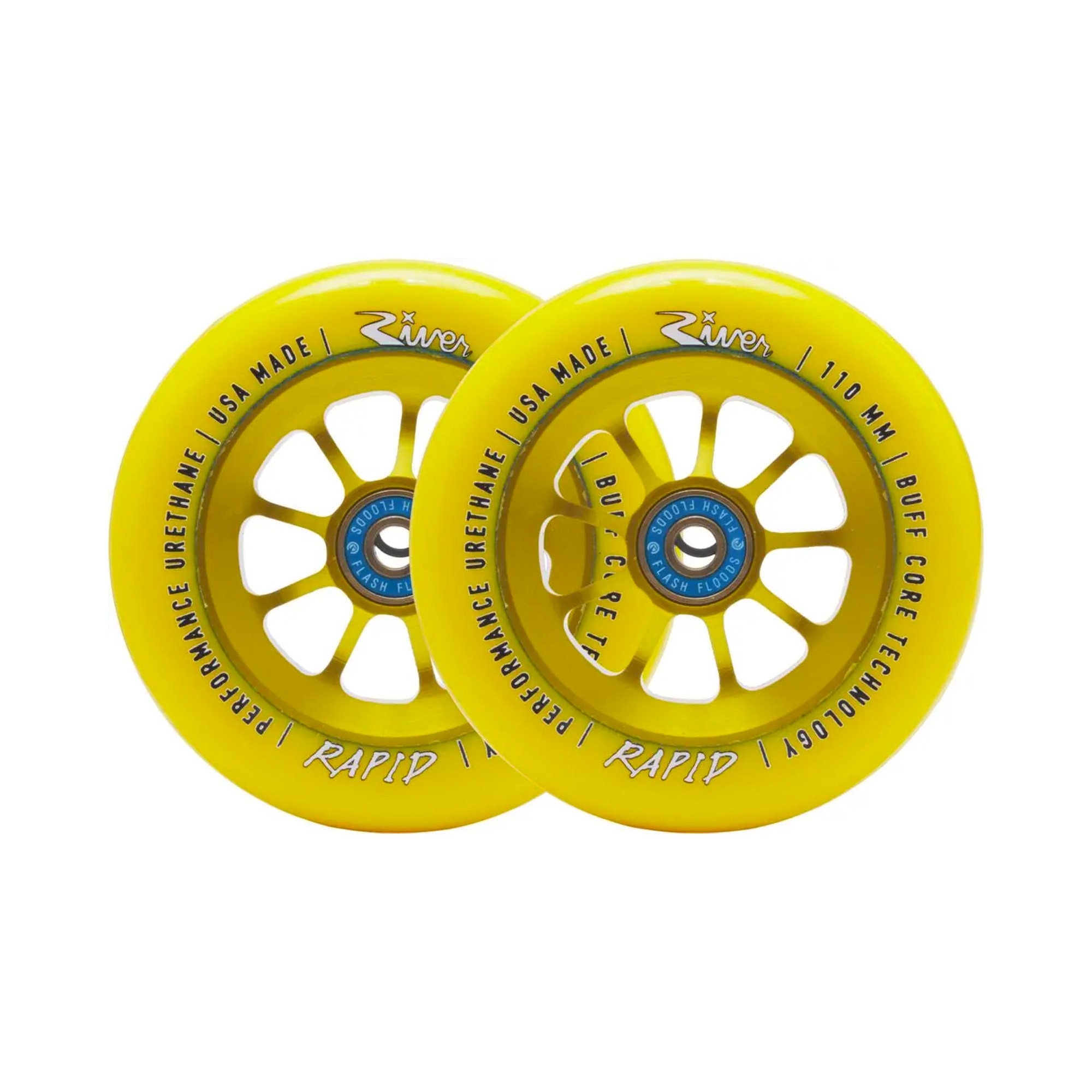 ROUES RIVER NATURALS RAPID (X2)