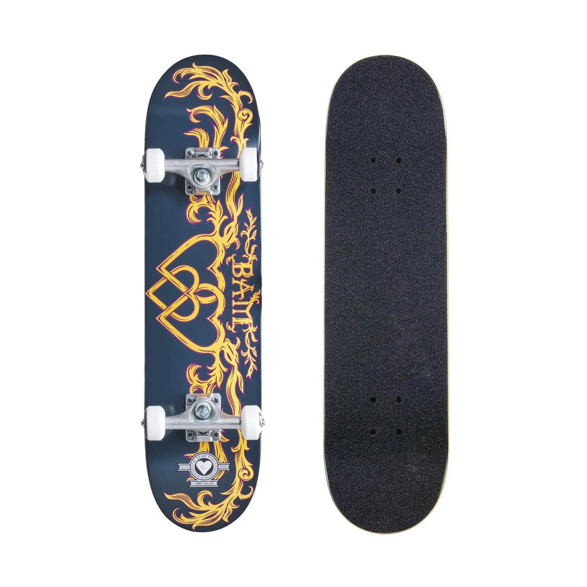 SKATEBOARD HEART SUPPLY BAM MARGERA BAMLY 8"