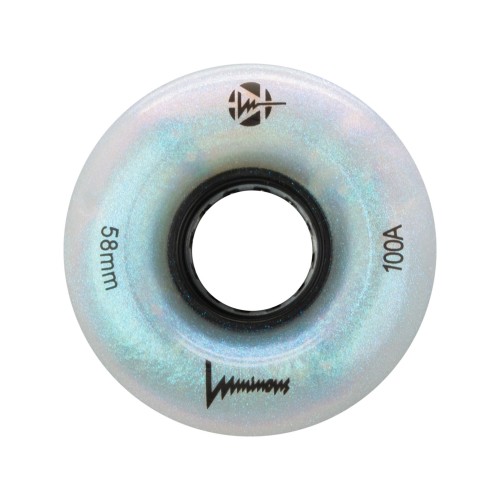 ROUES LUMINEUSES LUMINOUS 58MM 100A (X4)