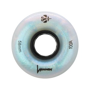 ROUES LUMINEUSES LUMINOUS 58MM 100A (X4)