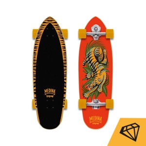 Surfskate Yow Medina Bengal 33" Signature Series | Achat En Ligne | Jack'n Roll