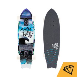 Cruiser Sector 9 Wavepark Shadow 30.25" | Cruiser Complet | Jack'n Roll