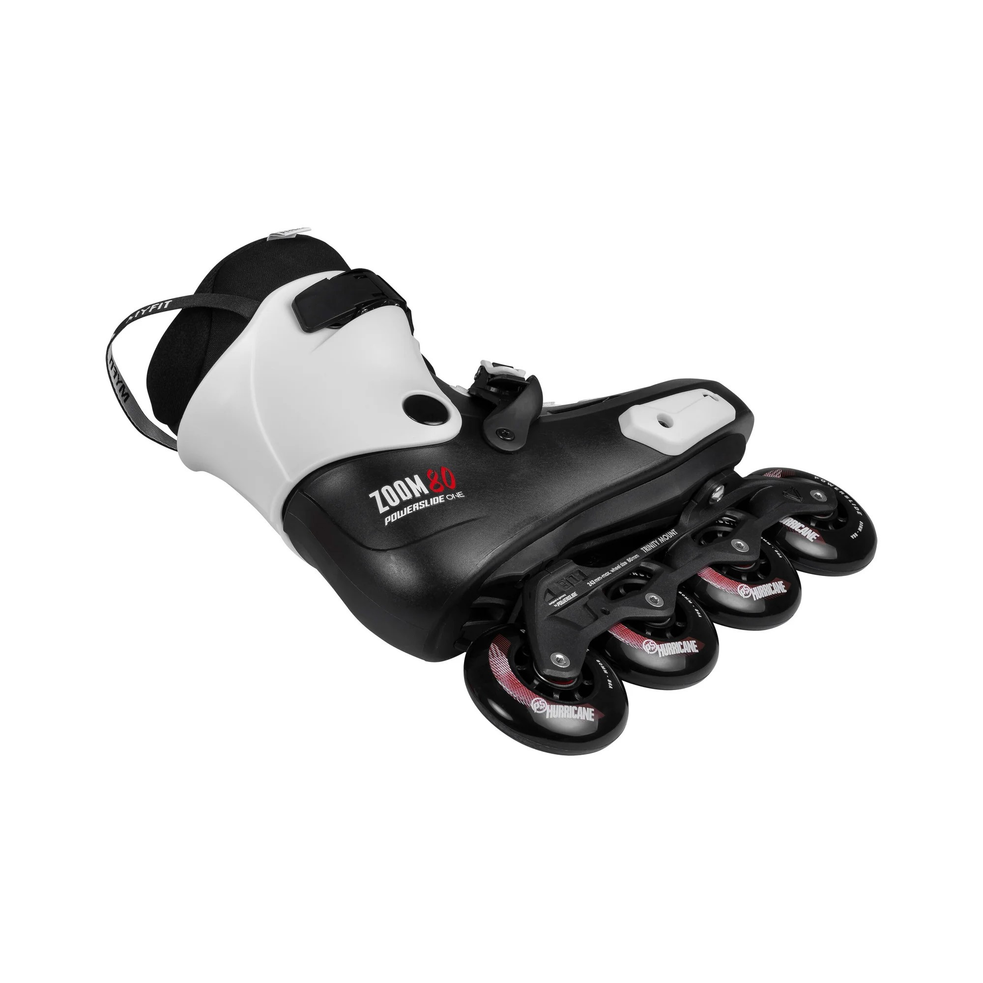 Rollers en ligne urbains Powerslide Zoom Pro Black 80 | Jack'nRoll