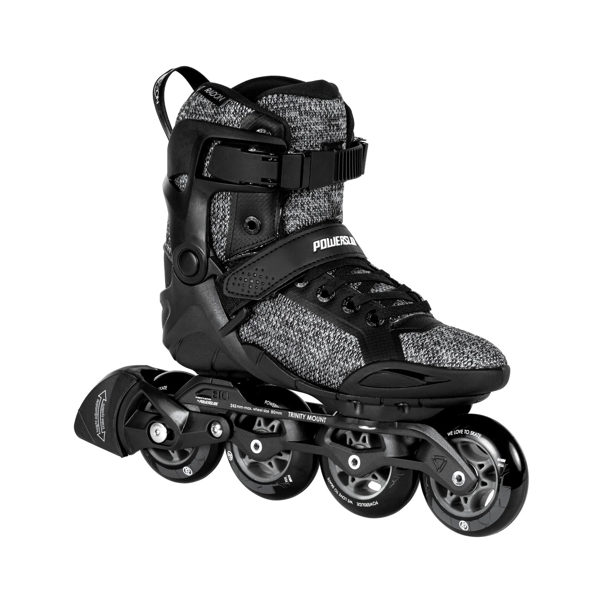 Rollers Powerslide Phuzion Radon 80 | Roller Fitness | Jack'nRoll