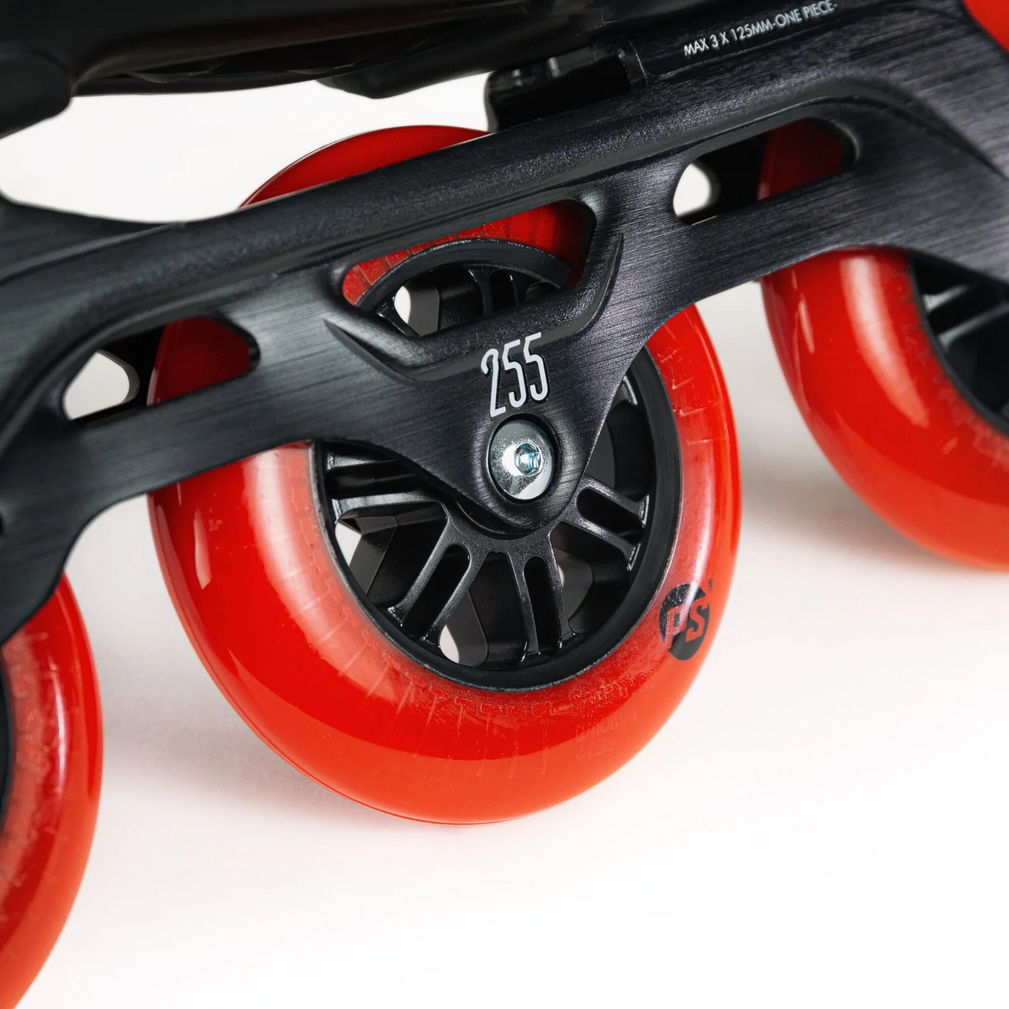 Rollers Powerslide Black Red 110 | Roller Freeskate | Jack'nRoll