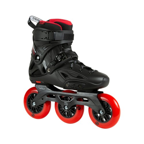 Rollers Powerslide Black Red 110 | Roller Freeskate | Jack'nRoll