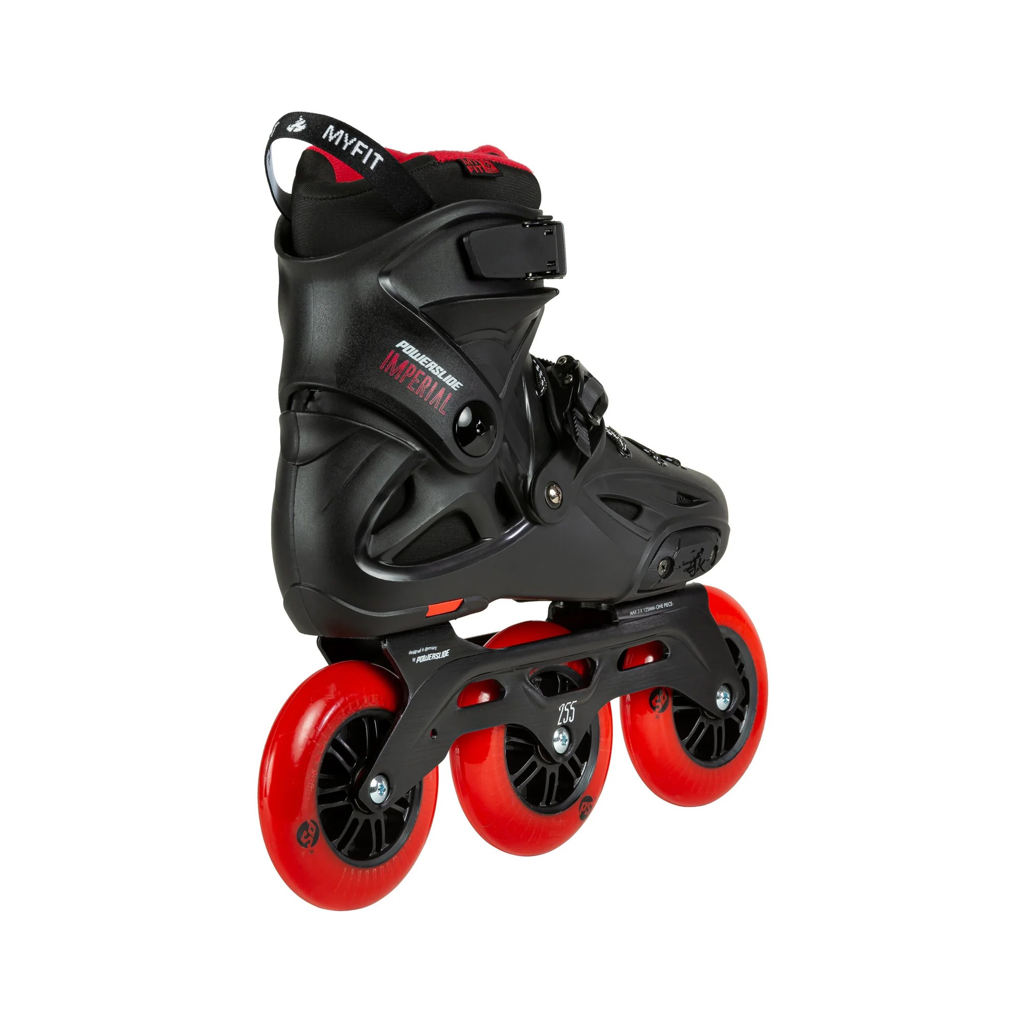 Rollers Powerslide Black Red 110 | Roller Freeskate | Jack'nRoll