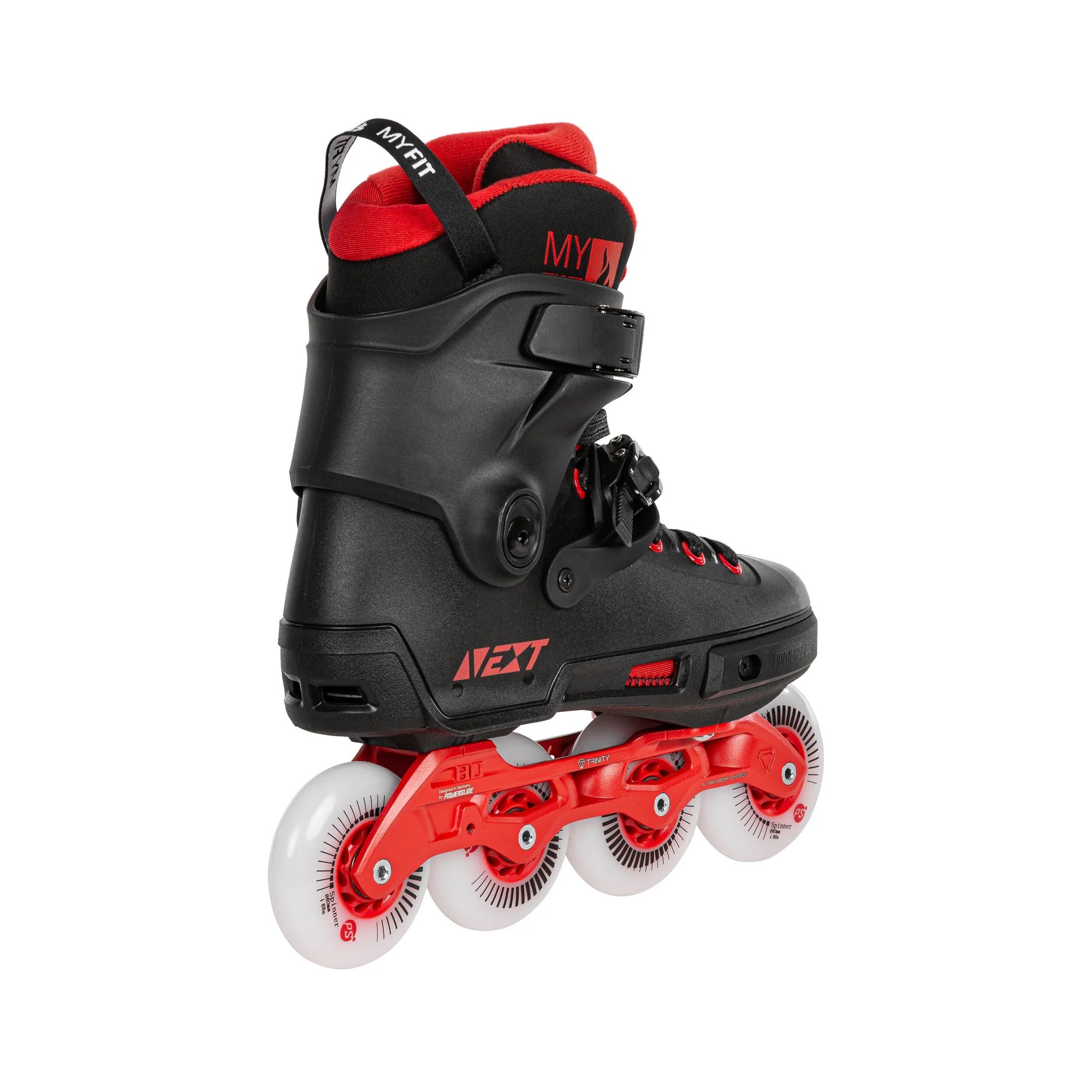 Rollers Powerslide Next Black Red 80 | Roller Freeskate | Jack'nRoll