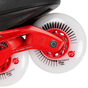 Rollers Powerslide Next Black Red 80 | Roller Freeskate | Jack'nRoll