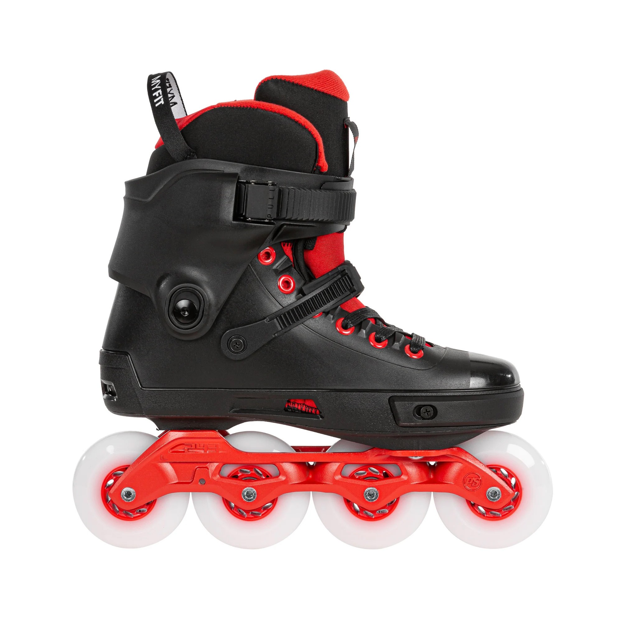 Rollers Powerslide Next Black Red 80 | Roller Freeskate | Jack'nRoll