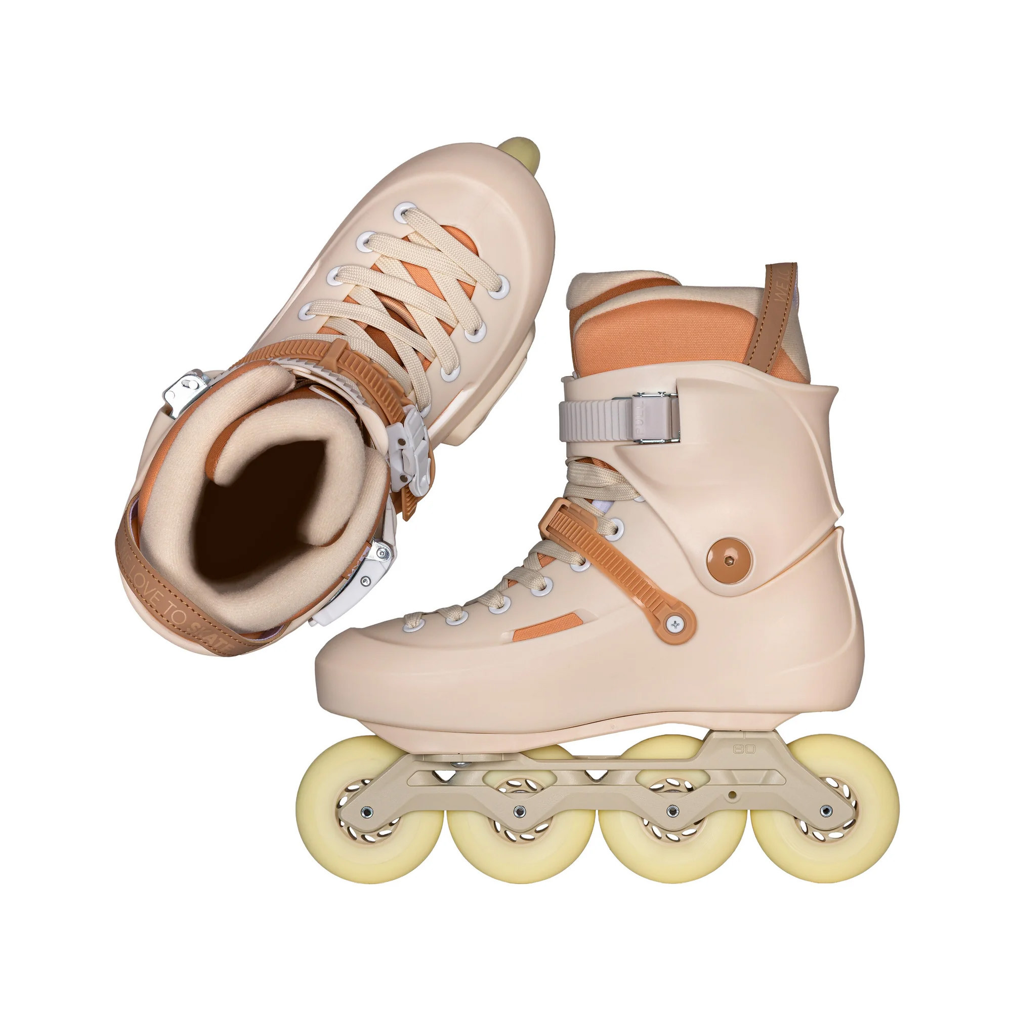 Rollers Freeskate Powerslide Zoom Pro 80 Sand | Jack'nRoll