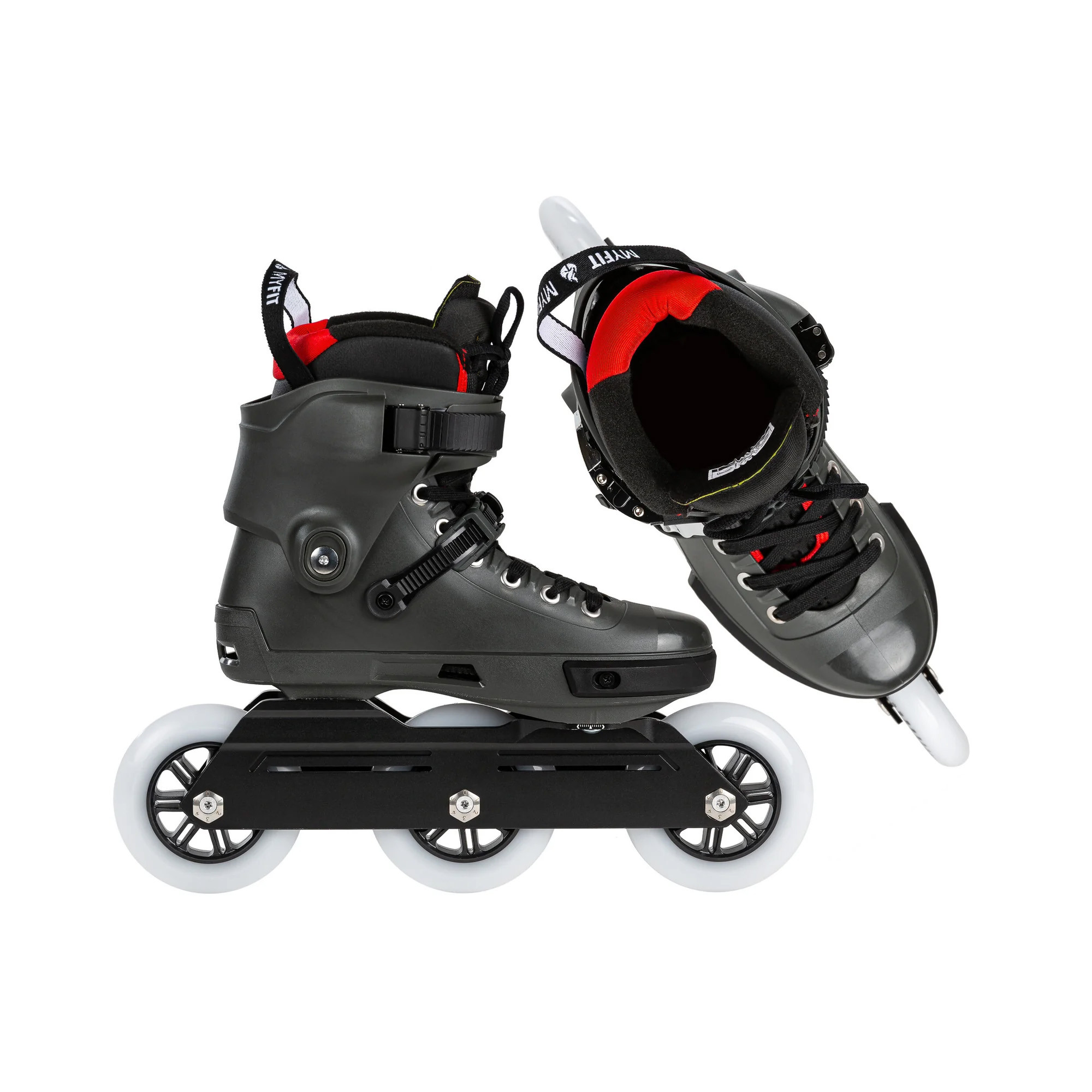 Rollers Powerslide Next Charcoal 110 | Roller Freeskate | Jack'nRoll