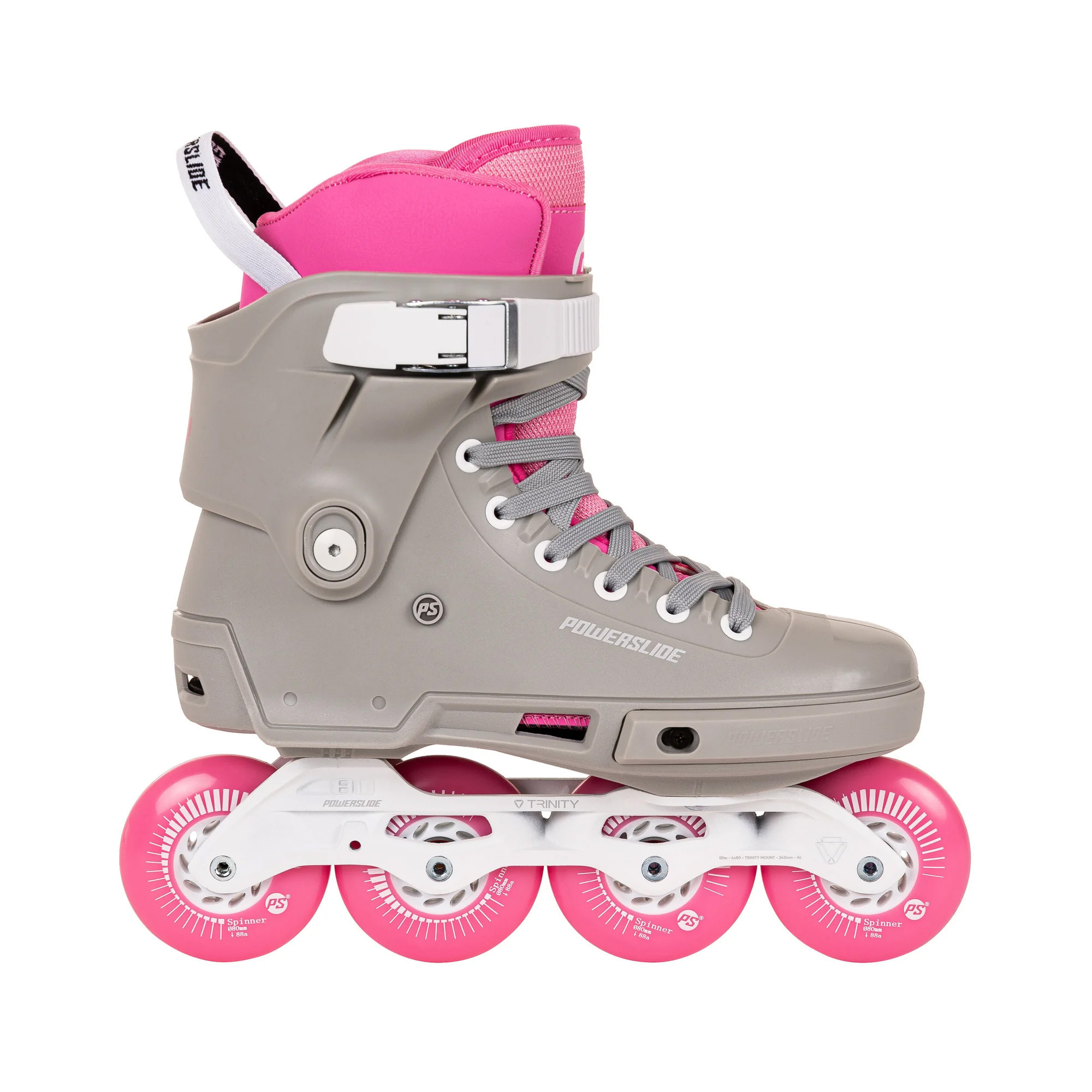 Rollers Freeskate Powerslide Next SL Pink 80 TRINITY | Jack'nRoll