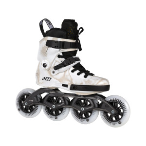 Rollers Freeskate Powerslide NEXT Marble White 110 | Jack'nRoll