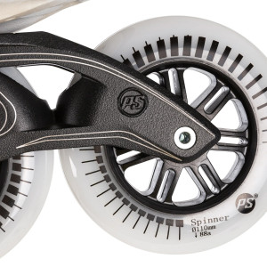 Rollers Freeskate Powerslide NEXT Marble White 110 | Jack'nRoll