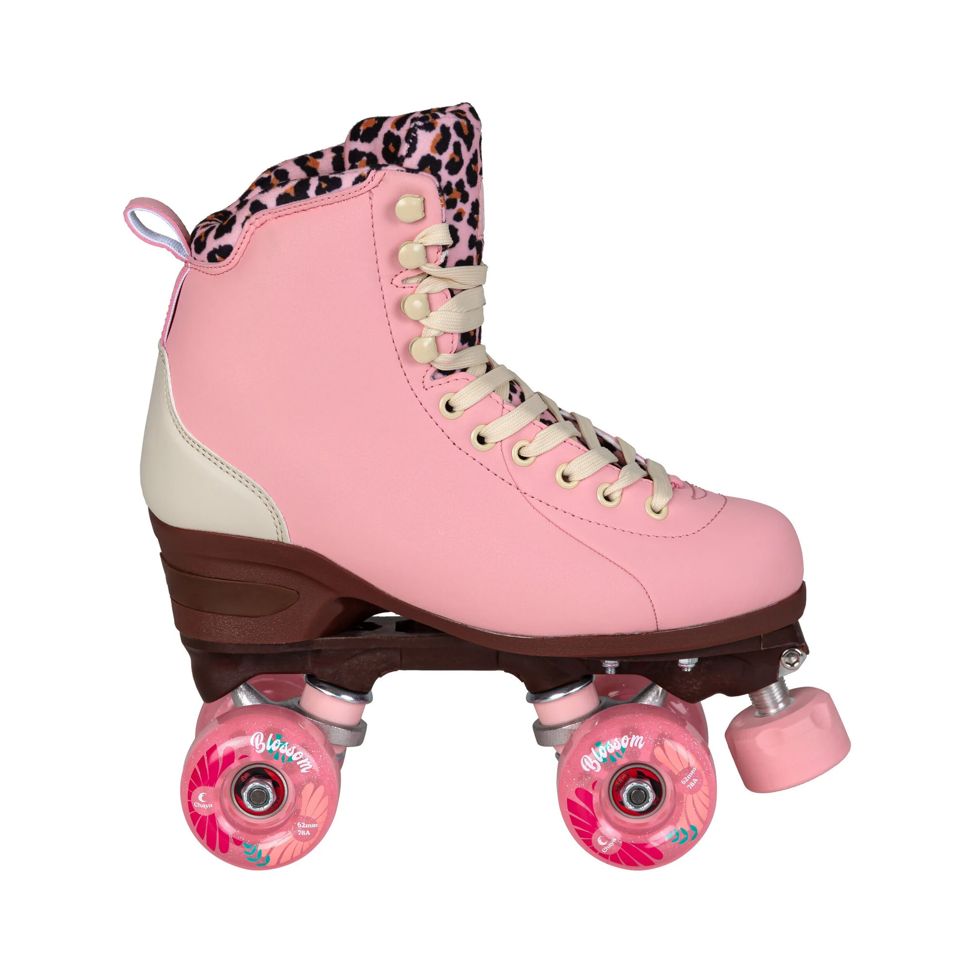 Patins Chaya Miyu Pink Leopard | Roller Quad Vegan | Jack'nRoll