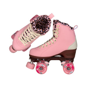 Patins Chaya Miyu Pink Leopard | Roller Quad Vegan | Jack'nRoll