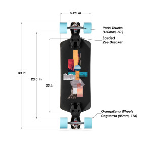 Longboard Complet Loaded Fathom 33" | Achat en ligne | Jack'nRoll