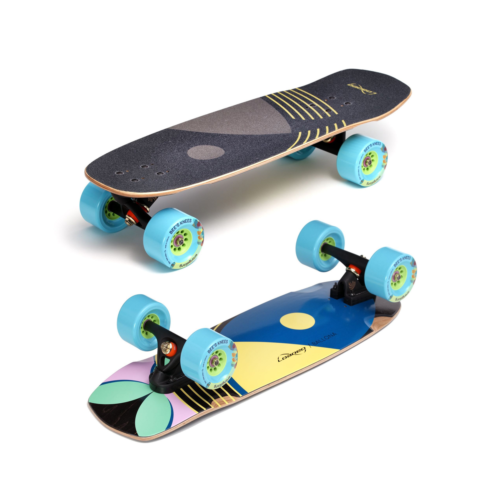 Cruiser Loaded Ballona Rumble Bee Willy 90mm 77A Paris V3 | Jack'nRoll