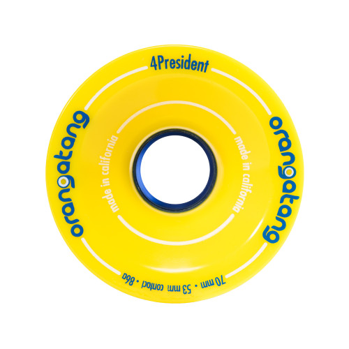 Roues Orangatang 4president (x4) | Roue Cruiser | Jack'nRoll