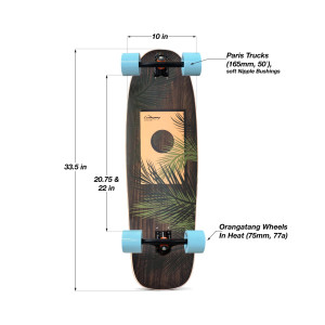 Longboard Loaded Omakase Grip N Rip | Achat En Ligne | Jack'nRoll