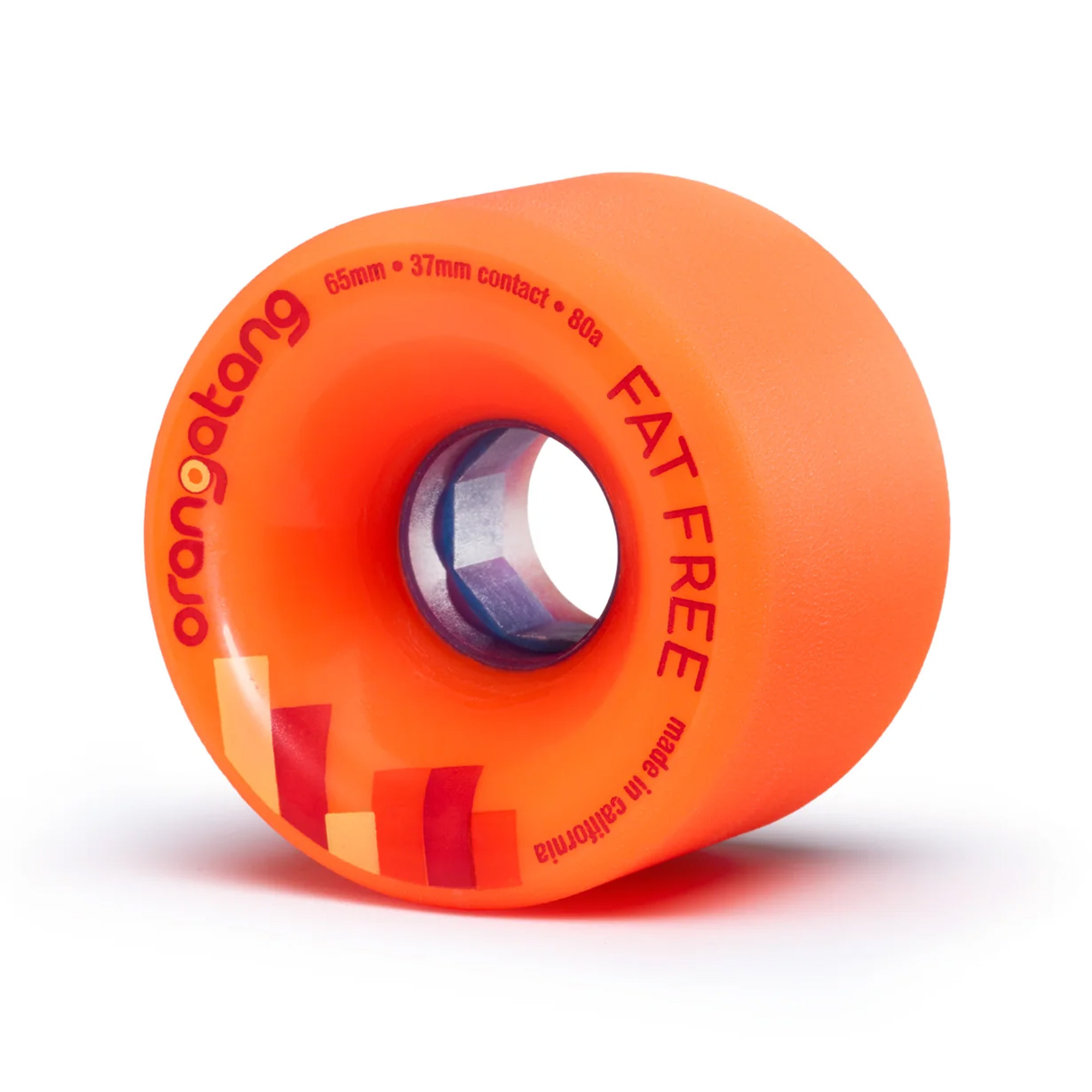 Roues Orangatang Fat Free (x4) | Roue Cruiser | Jack'n Roll