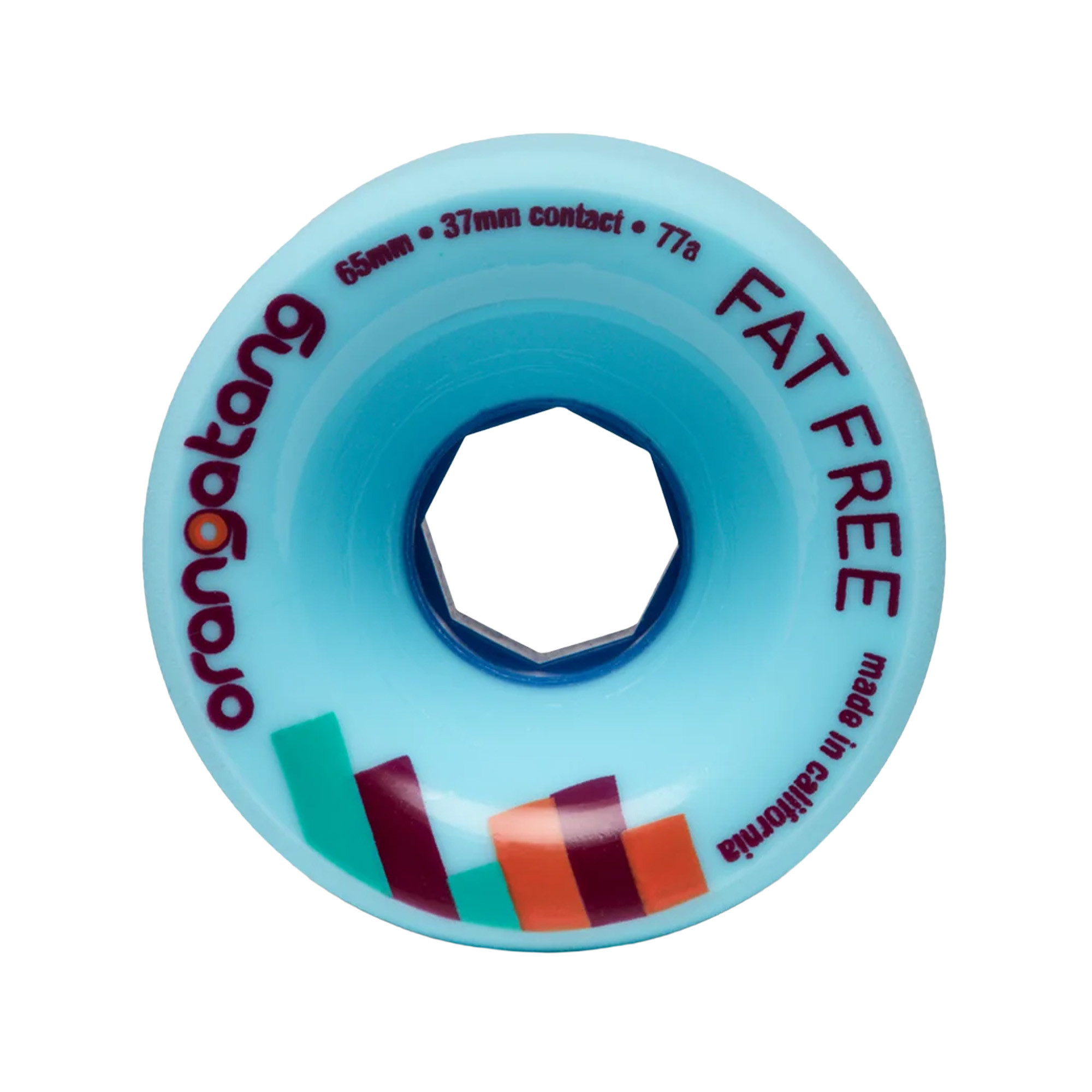 Roues Orangatang Fat Free (x4) | Roue Cruiser | Jack'n Roll