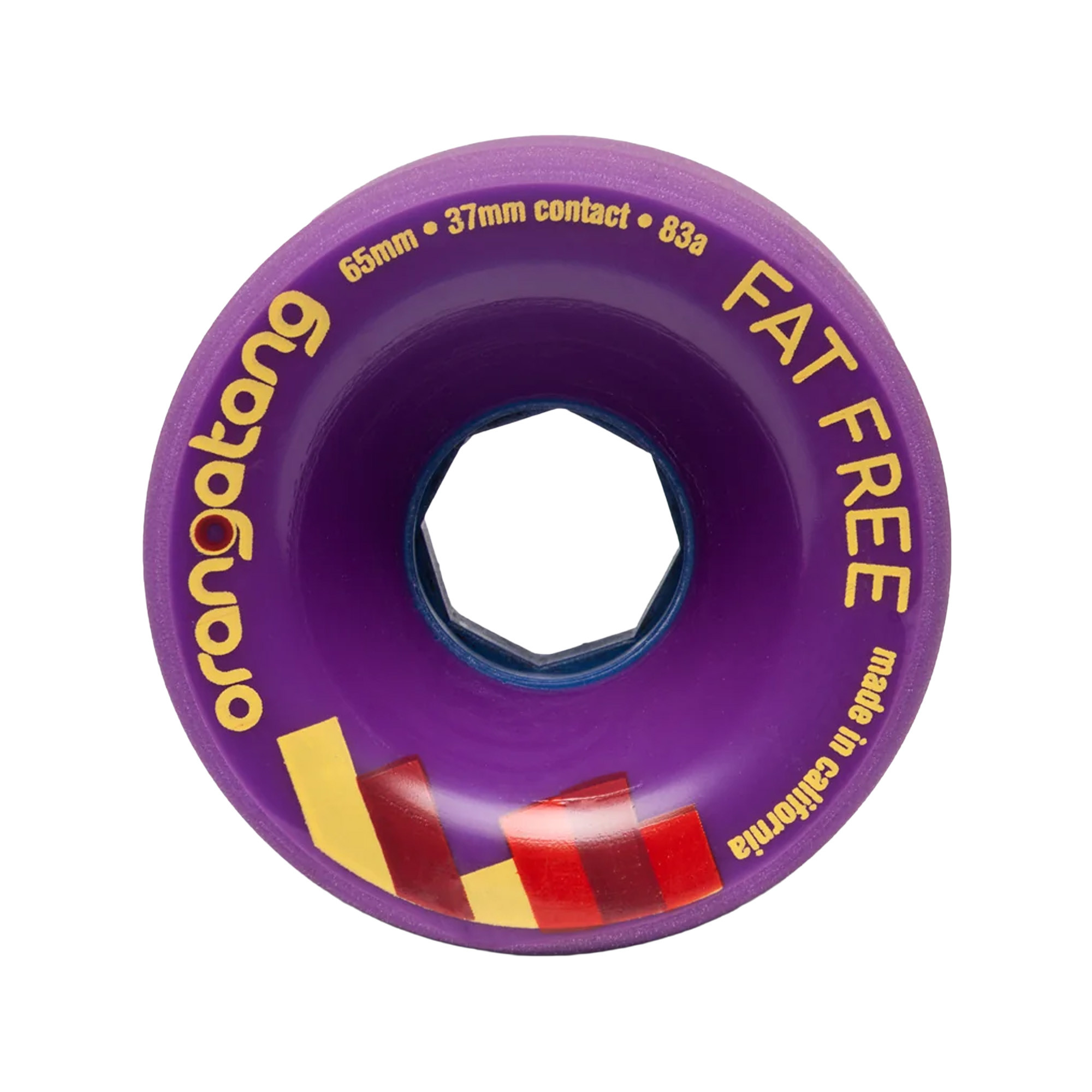 Roues Orangatang Fat Free (x4) | Roue Cruiser | Jack'n Roll