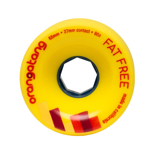 Roues Orangatang Fat Free (x4) | Roue Cruiser | Jack'n Roll
