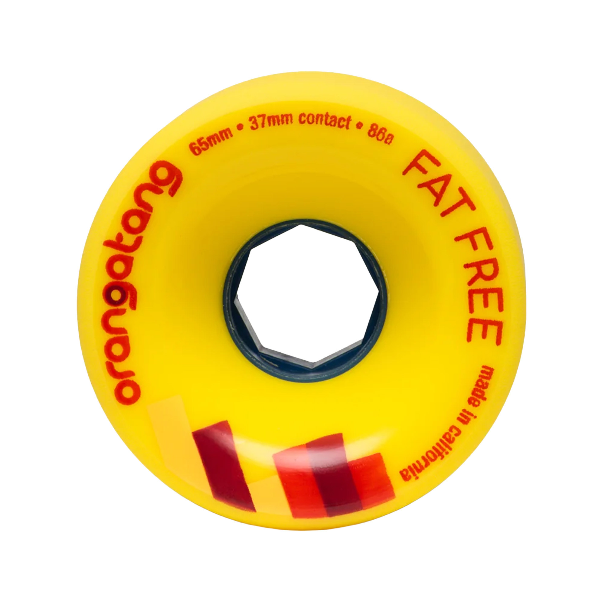 Roues Orangatang Fat Free (x4) | Roue Cruiser | Jack'n Roll